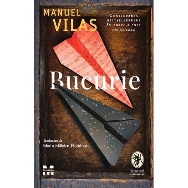 „Prin Bucurie Manuel Vilas s&259;rb&259;tore&537;te reîntoarcerea la via&539;&259; Le Monde„Fericirea este o no&539;iune care are leg&259;tur&259; cu accep&539;iunea societ&259;&539;ii asupra succesului Dar bucuria este întotdeauna privat&259; personal&259; Un om f&259;r&259; cas&259; care locuie&537;te pe str&259;zi nu poate spune c&259; e fericit Dar poate fi bucuros Fericirea reprezint&259; succesul în via&539;&259; 