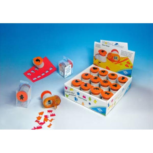 Perforator decorativ folosit pentru decupat hartie si cartoane colorate cu gramaj maxim de 220gmp Are container pentru confeti Imagine decupatalalea-25 cm x 2 cm Dimensiune produs 75 cm x 52 cm x 48 cm Ambalat intr-o cutie plastic transparent Produs de WEDO-Germania