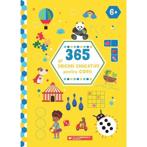 365 de jocuri educative pentru copii iste&539;i &537;i curio&537;i Un an întreg de sudoku puzzle-uri labirinturi &537;i multe alte jocuri captivante &537;i distractive Câte o activitate de rezolvat cu pl&259;cere în fiecare zi Distrac&539;ie pl&259;cut&259;