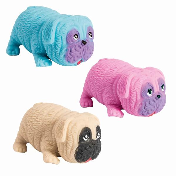 Catelusa Stretchy Pug in 3 culori diferite Alege-ti preferatul si intinde-l rasuceste-l si da-i orice forma dorestiAtentie Pretul afisat este per bucata Nu se poate alege culoarea se livreaza in fuinctie de disponibilitatea din stoc