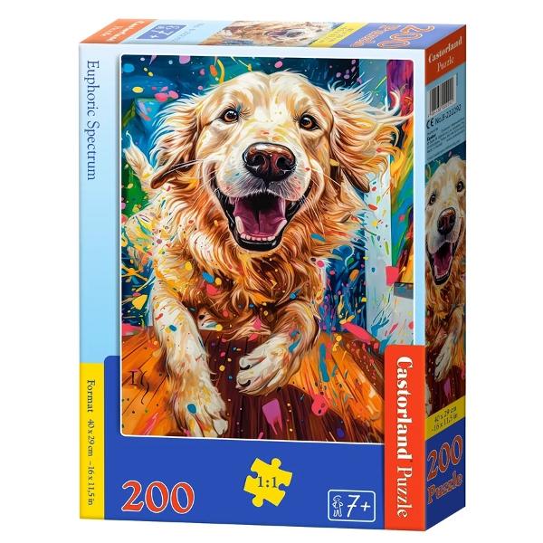 Puzzle cu 200 de piese Castorland - Euphoric Spectrum
