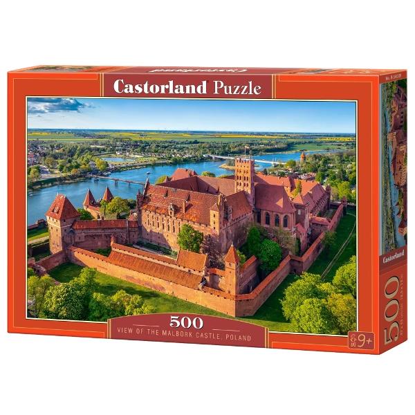 Puzzle cu 500 de piese Castorland - View of the Malbrok Castle