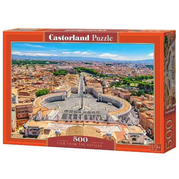 Puzzle cu 500 de piese Castorland - View from the Vatican