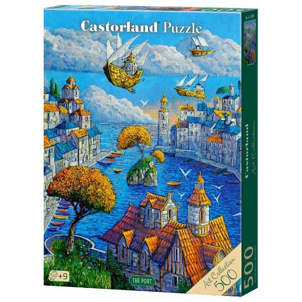Puzzle cu 500 de piese Castorland - The Port art collection