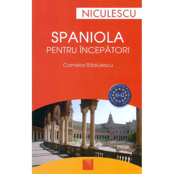 Croit conform cerintele noii metode COMUNICATIVE de insusire a unei limbi straine cursul Cameliei Radulescu - cadru didactic de specialitate al Liceului Miguel Cervantes Saavedrea entuziasta promotoare a metodelor moderne de predare si invatare a limbilor straine - conjuga fericit colocvialul cu explicatia si exercitiul gramatical intr-un parcurs in trei etape PRIMA adresata celor aflati la primul contact cu limba spaniola punctata de exercitii variate pronuntie lexic 