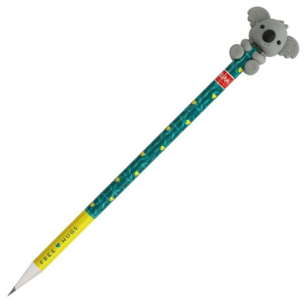 Creionul Legami Koality Hugs cu radier&259; este un cadou adorabil pentru persoana pe care vrei s&259; o îmbr&259;&539;i&537;ezi cel mai mult Cu o mine HB &537;i o radier&259; deta&537;abil&259; acest creion este un instrument de scris &537;i desen distractiv &537;i versatil