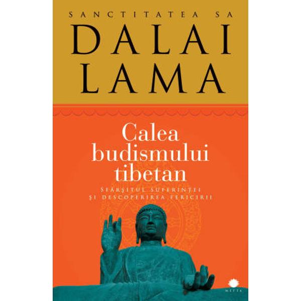 Calea budismului tibetan constituie o trecere &238;n revist&259; a principalelor aspecte ale uneia dintre cele mai interesante ramuri ale religiei &351;i &238;n&355;elepciunii orientaleRenumit pentru chipul s&259;u mereu sur&226;z&259;tor &351;i mesajul lui de iubire compasiune &351;i pace Dalai Lama explic&259; aici pe &238;ndelete rolul Dharmei  educa&355;ia scopul &351;i mijloacele gener&259;rii min&355;ii iluminate &351;i etapele 