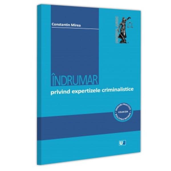 Despre lucrare „Lucrarea de fa&539;a apare ca un util demers explicativ &537;i analitic al activita&539;ii de expertiza criminalistica în general Daca asupra lui se vor apleca speciali&537;ti ai dreptului ori practicieni ai expertizei vor gasi informa&539;ii clar a&537;ezate în pagina dar &537;i cu o buna structurare Dezvoltarea graduala a informa&539;iilor paralela unei circumscrieri juste a legisla&539;iei 