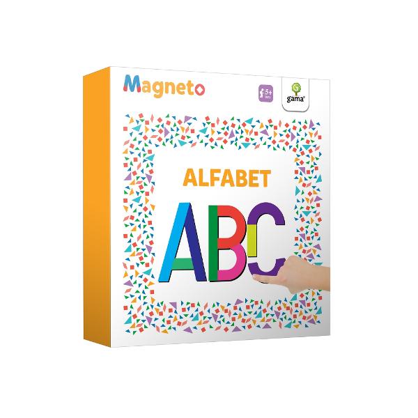 Magneto  • Alfabet con&539;ine piese magnetice cu ajutorul c&259;rora copilul poate forma literele alfabetului Cartea poate fi folosit&259; atât de copiii care abia înva&539;&259; s&259; recunoasc&259; literele cât &537;i de cei care exerseaz&259; deja formarea cuvintelor &537;i cititul Rezolvarea puzzle-urilor magnetice contribuie la exersarea gândirii logice la în&539;elegerea rela&539;iilor 