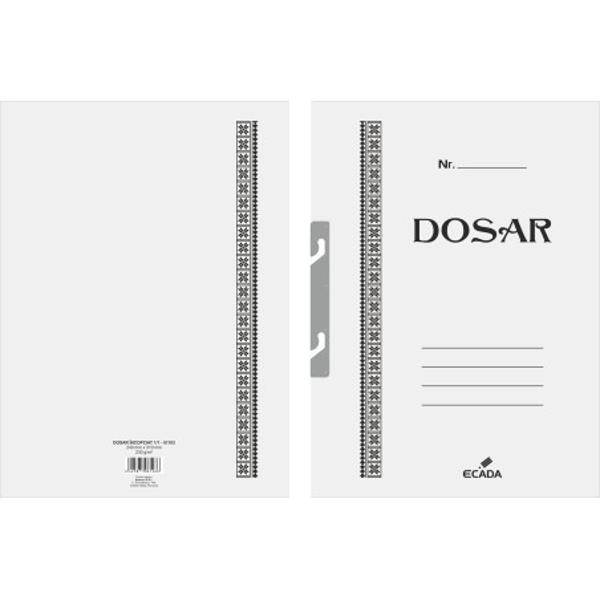 Descoper&259; dosarul încopciat 11 ECADA 51104 solu&539;ia ideal&259; pentru organizarea &537;i protec&539;ia documentelor tale esen&539;iale Fabricat din carton de calitate acest dosar ofer&259; durabilitate &537;i func&539;ionalitate fiind perfect pentru utilizarea în birouri &537;coli sau acas&259;Caracteristici principaleMaterial durabil Dosarul este realizat din carton rezistent asigurând 