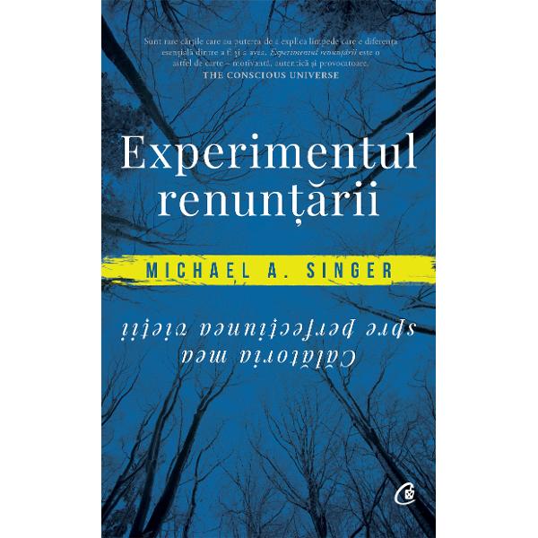 Pe m&259;sur&259; ce suntem purta&539;i &238;n profunzimile c&259;l&259;toriei ini&539;iatice a lui Michael Singer evenimentele povestite ne provoac&259; s&259; ne revizuim cele mai ad&226;nci convingeri despre via&539;&259; &537;i ne inspir&259; s&259; privim propriul destin &238;ntr-un mod cu totul nouFiecare se confrunt&259; de-a lungul vie&539;ii cu tot felul de situa&539;ii Pe cele mai multe le dep&259;&537;e&537;te &537;i uit&259; de ele altele 