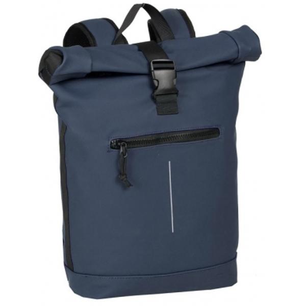 Rucsac New Rebels Mart-New York Rolltop culoare navyRucsacul Mart-New York Rolltop de la New Rebels este modern rezistent si versatil oferindu-ti o capacitate generoasa de depozitare si confort optim intr-un design elegant Cu multiple compartimente inclusiv unul special pentru laptop acest rucsac iti permite sa te organizezi eficient si sa iti protejezi obiectele personale Fii pregatit pentru orice aventura cu rucsacul Mart-New York Rolltop alegerea perfecta pentru stilul 