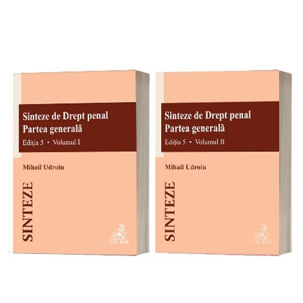 Consacrând deja o tradi&539;ie în doctrina dreptului penal Sintezele de Drept penal Partea general&259; ajung la edi&539;ia 5 anul acesta venind cu peste 1000 complet&259;ri &537;i cuprinzând comentarii detaliate ale tuturor modific&259;rilor aduse Codului penal de la edi&539;ia precedent&259; &537;i pân&259; în iunie 2024 jurispruden&539;&259; recent&259; relevant&259; a instan&539;elor a Înaltei Cur&539;i de Casa&539;ie &537;i 