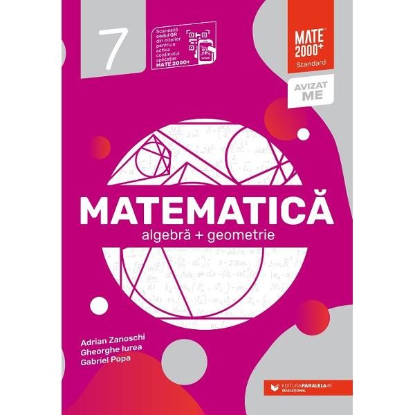 Avizat MEC conform OM nr 625021122020Seria de lucr&259;ri MATE 2000 STANDARD a ap&259;rut din necesitatea sistematiz&259;rii &537;i a interpret&259;rii creative &537;i aplicative a no&539;iunilor din noua program&259; în scopul armoniz&259;rii practicii &537;colare cu setul de competen&539;e impus &537;i cu specificul subiectelor de examen Am urm&259;rit trecerea de la formarea no&355;iunilor &351;i a 