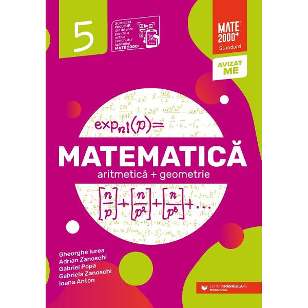 Seria de lucr&259;ri MATE 2000 STANDARD a ap&259;rut din necesitatea sistematiz&259;rii &537;i a interpret&259;rii creative &537;i aplicative a no&539;iunilor din noua program&259; în scopul armoniz&259;rii practicii &537;colare cu setul de competen&539;e impus &537;i cu specificul subiectelor de examen Am urm&259;rit trecerea de la formarea no&355;iunilor &351;i a deprinderilor elementare de operare cu acestea la dezvoltarea 