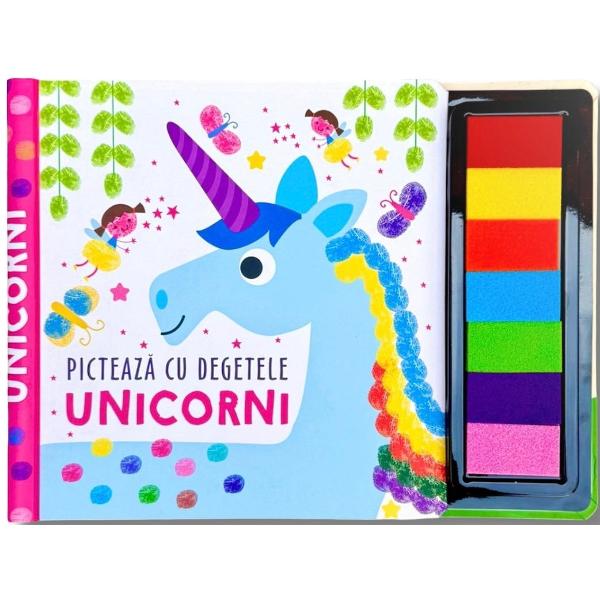 Unicorni - Picteaza cu degetele