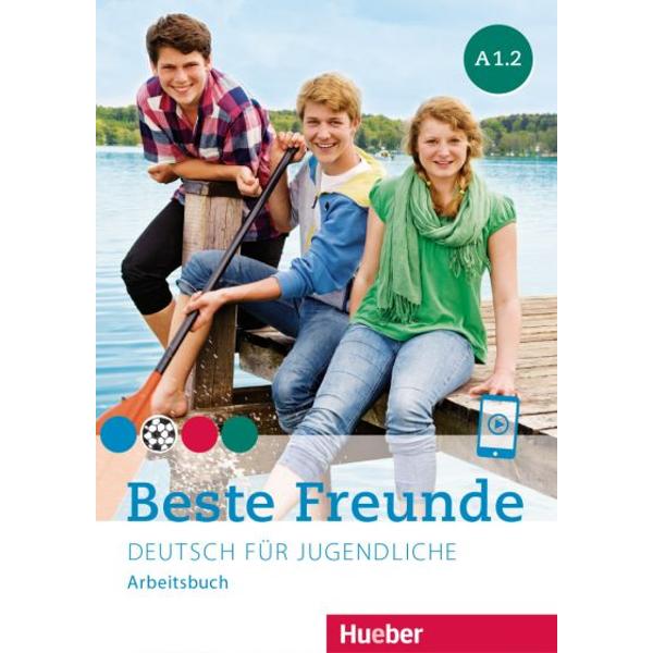 Arbeitsbuch mit Audios online - jede Lektion enthält sieben vierfarbige Seiten- zahlreiche Übungen zu Grammatik Wortschatz und Redemittel für die Arbeit im Unterricht oder zum selbständigen Lernen zu Hause- umfangreiches Angebot an selbstentdeckender kontrastiv angelegter Grammatikarbeit- klar ausgewiesenes kleinschrittiges Schreibtraining- ausführliches Phonetiktraining- klares wechselseitiges 