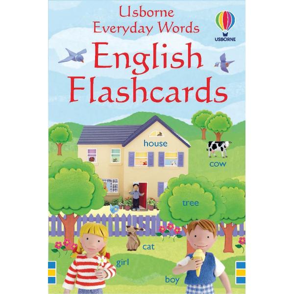 With 50 flashcards to help children master simple vocabulary this is a great learning resources for young children The cards can be used to play games for self-testing or simply propped up around the house or classroom as useful reminders 