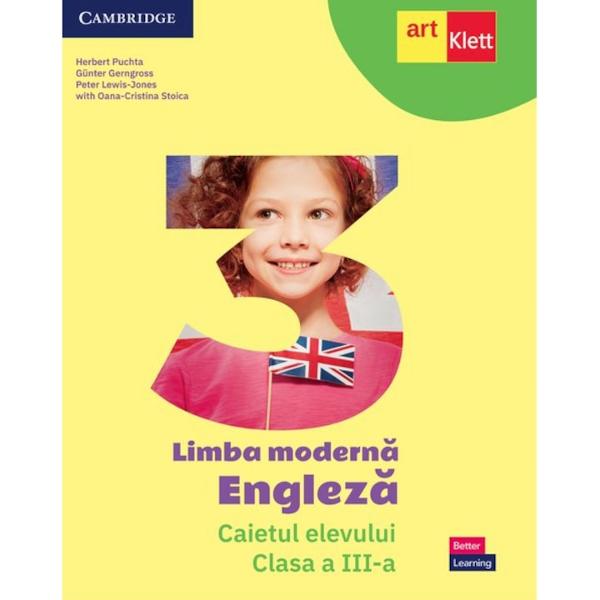 Prezentul auxiliar a fost avizat de Ministerul Educatiei prin Ordinul nr 4642 din 18082021 si se regaseste la pozitia nr 21 din Anexa OrdinuluiPrezentul auxiliar este in conformitate cu Programa scolara pentru disciplina Limba moderna clasele a IlI-a - a IV-a aprobata prin ordin al ministrului educatiei nationale nr 5003  02122014Auxiliarul face parte din pachetul educational 