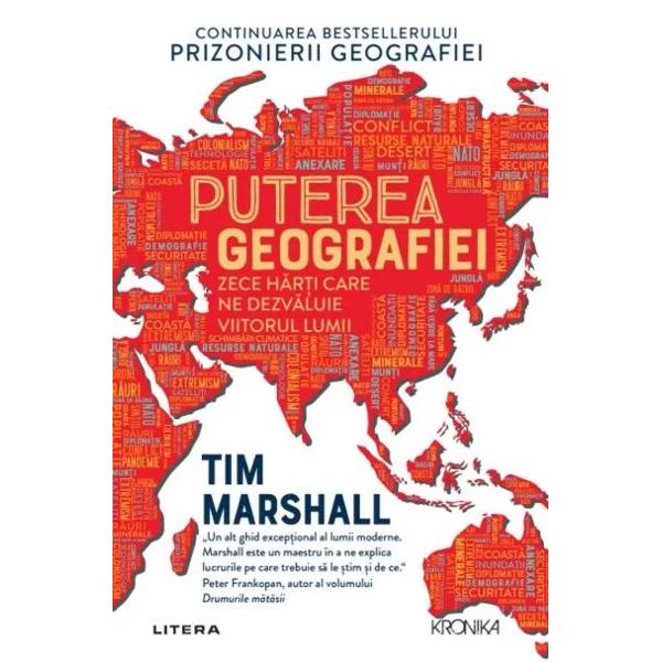 Bestsellerul global al lui Tim Marshall Prizonierii geografiei ne-a ar&259;tat cum op&539;iunile fiec&259;rei na&539;iuni sunt limitate de mun&539;i râuri m&259;ri &537;i beton De atunci geografia nu s-a schimbat Lumea îns&259; daÎn acest nou volum care ne l&259;mure&537;te multe întreb&259;ri Marshall exploreaz&259; zece regiuni care vor contura politica global&259; în noua epoc&259; a 