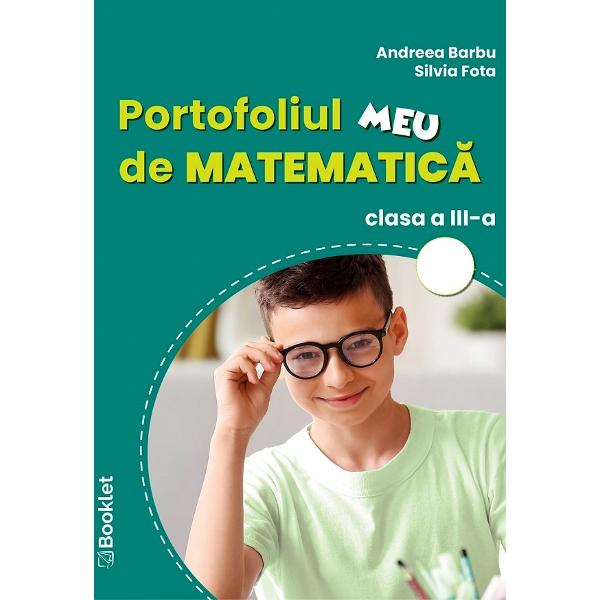 Portofoliul meu de matematica pentru clasa a III-a este un instrument de lucru util care faciliteaza aprofundarea cunostintelor dobandite la scoala putand fi folosit atat la clasa ca auxiliar cat si acasa pentru lucrul individual Culegerea ii invita pe elevi sa descopere operatii cu numere pana la 10 000 fractii figuri si corpuri geometrice unitati de masura dar si cum sa le foloseasca pentru a rezolva diverse probleme ancorate in 