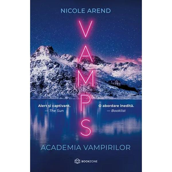 Rezumat VAMPS - Nicole Arend&536;i tu te transformi în cititor când e lun&259; plin&259; Ai lectura în sânge &537;i-&539;i place s&259; cite&537;ti din col&539; în col&539; Atunci preg&259;te&537;te-te s&259; p&259;trunzi într-un univers cu influen&539;e dark academia în care pofta de sânge este la fel de mare precum pofta de a avea toat&259; puterea pentru tine Situat&259; în Alpii 