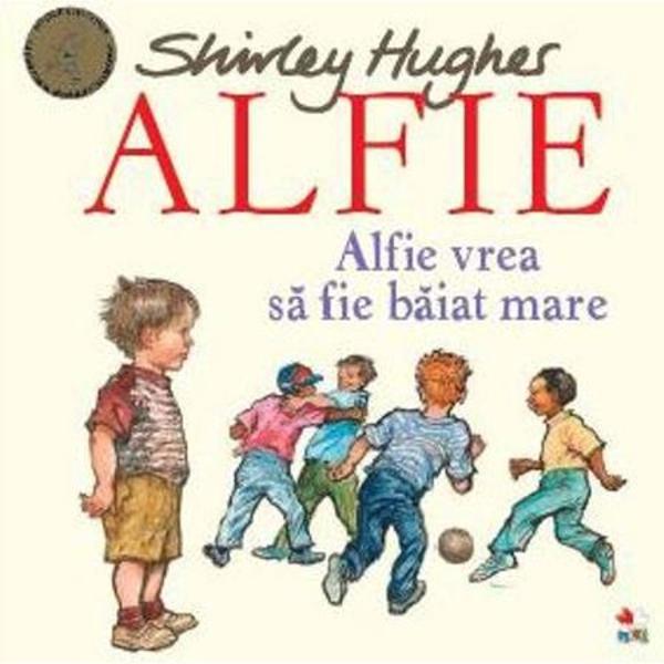 Alfie si Bernardprietenul lui se simt foarte bine la gradinita dar uneori si-ar dori sa se poata juca si ei cu Ian Barger si ceilalti baieti mari din scoala vecine baietii cei mari sunt inca prea ocupati ca sa-i bage in seama - pana in ziua targului de planteCiteste o noua aventura a lui Alfie si descopera impreuna cu el cum pana si baietii mari au nevoie de ajutor  