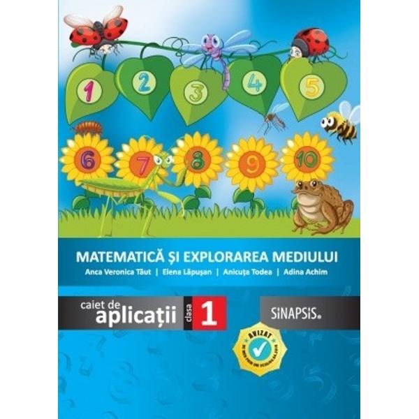 Caietul de Matematic&259; &537;i explorarea mediului pentru clasa I poate fi folosit al&259;turi de oricare dintre manualele avizate MEN &537;i urm&259;re&537;te în aproape programa &537;colar&259; în vigoareAvizat ME 2018Paginile sale color au o grafic&259; deosebit&259; prietenoas&259;format A4 128 pagini