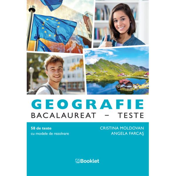 GEOGRAFIE Bacalaureat – Teste propune o modalitate complex&259; de preg&259;tire a elevilor pentru sus&539;inerea cu succes a examenului de Bacalaureat De asemenea materialul poatefi folosit &537;i de c&259;tre profesori pentru evaluarea la clas&259;Cartea acoper&259; toate con&539;inuturile din programa &537;colar&259; – Europa &537;i România elemente geografice de baz&259; România &537;i Uniunea European&259; Europa &537;i Uniunea 