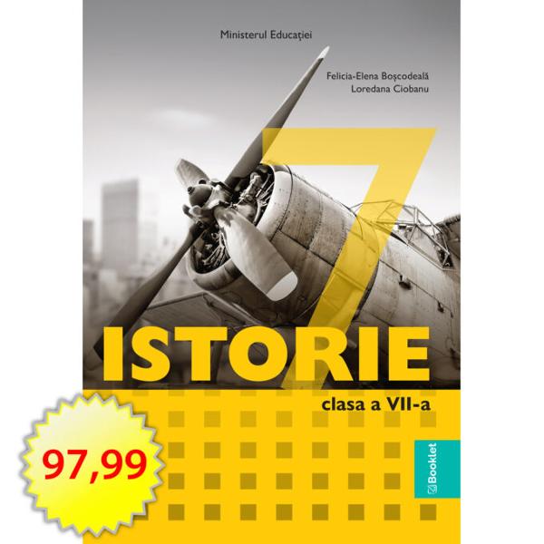 Manualul de Istorie clasa a VII-a a ob&539;inut cel mai mare punctaj calitativ la licita&539;ia organizat&259; de Ministerul Educa&539;iei &537;i s-a clasat pe locul I cu 9799 puncteManualul este structurat în patru unit&259;&539;i de înv&259;&539;are respectând con&539;inuturile propuse de programa &537;colar&259;Unitatea 1 – Lumea la 