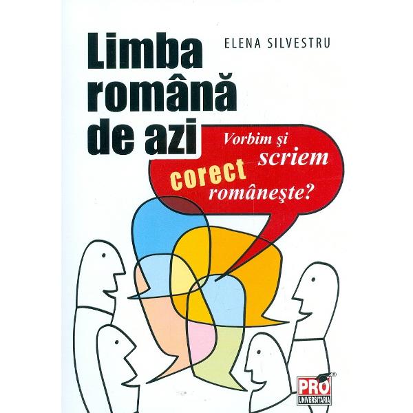 Lucrarea de fata este consacrata limbii romane actuale si incearca sa surprinda directia in care evolueaza limba romana si sa ofere o imagine de ansamblu a problemelor diverse pe care aceasta le pune precum si a dificultatilor reale ale vorbitorului dar si ale cercetatorului de a fi in ritm cu evolutia rapida si diversificata a limbii literare instrumentul cel mai important de comunicare intre oameni Cartea se adreseaza tuturor celor preocupati de 