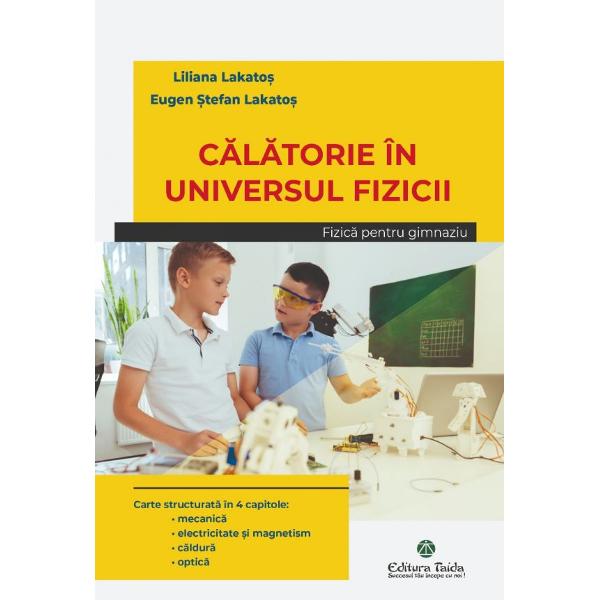 Autorii unor c&259;r&539;i de fizic&259; pentru gimnaziu sunt confrunta&539;i cu necesitatea de a face numeroase op&539;iuni atât în ceea ce prive&537;te con&539;inutul metodica &537;i forma de prezentare cât &537;i referitor la atitudinea fa&539;&259; de progresele fizicii &537;i fa&539;&259; de cei care se ini&539;iaz&259; în tainele ei O întrunire corect&259; a acestor op&539;iuni poate avea ca rezultat un material cu valoare de 