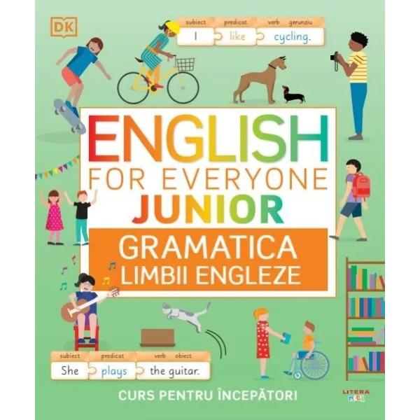 Inva&539;&259; gramatica de baz&259; a limbii engleze cu ajutorul acestul ghid vizual u&537;or de folosit destinat încep&259;torilor Ilustra&539;iile &537;i explica&539;iile clare contribuie la în&539;elegerea &537;i memorarea regulilor de gramatic&259;