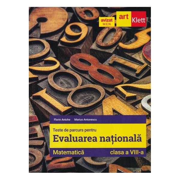 Lucrarea este în conformitate cu programa &537;colar&259; pentru Evaluarea na&539;ional&259; disciplina matematic&259; aprobat&259; prin Ordinul de ministru nr 4730 din 18 august 2022Culegerea este alc&259;tuit&259; din 41 de teste elaborate respectând noua program&259; &537;i structur&259; pentru examenul de Evaluare na&539;ional&259; în strict&259; concordan&539;&259; cu modelul propus de ministerPrimele 33 de teste propuse în 