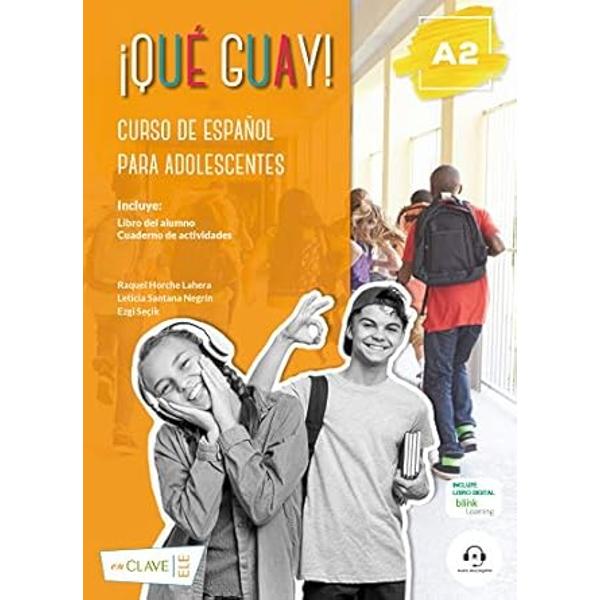 ¡Qué guay es un método de español como lengua extranjera para adolescentes con un enfoque orientado a la acción En un solo volumen se incluye el libro del alumno el cuaderno de actividades un diccionario visual un apéndice gramatical y acceso gratuito a recursos digitales