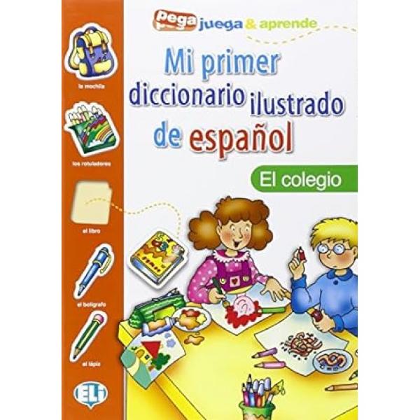 Cada libro presenta un tema diferente el cual se desarrolla a través de 8 desplegables ilustrados Dos niños guían la lectura mientras se completan las actividades con las pegatinas Además juegos de observación y de colorear Títulos • El colegio • La casa • La ciudad • De vacaciones