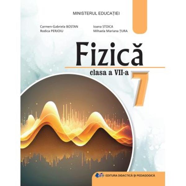 Manualul de Fizic&259; pentru clasa a VII-a a fost declarat câ&537;tig&259;tor la licita&539;ia organizat&259; de Ministerul Educa&539;iei - România Cu un scor impresionant de 97 66 puncte acest manual de excep&539;ie poart&259; semn&259;tura distinselor doamne profesor Carmen-Gabriela Bostan Rodica Perjoiu Ioana Stoica &537;i Mihaela Mariana &538;ura autori de renume ai Editurii Didactice &537;i Pedagogice Le suntem profund recunosc&259;tori pentru 