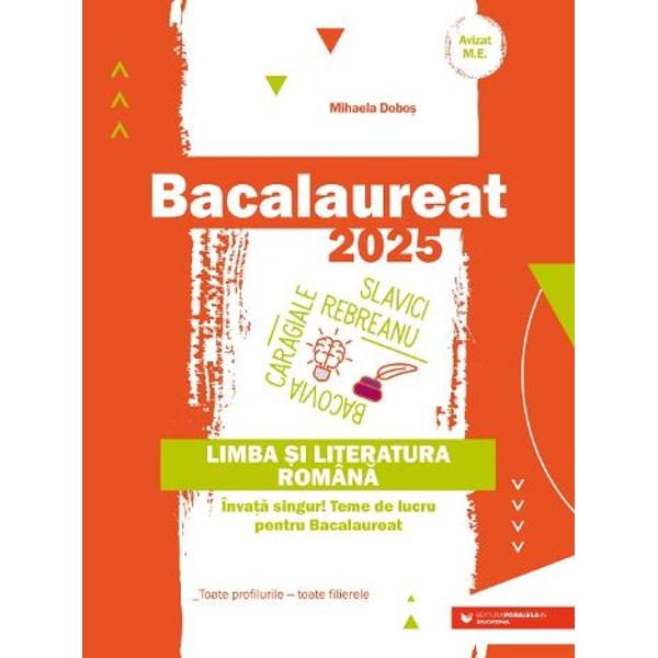 Avizat MEC conform OM nr 531821112019Îndrumar de studiu adresat în principal elevilor care se preg&259;tesc pentru examenul de bacalaureat sistematizare ↔ antrenare ↔ evaluare lucrarea Înva&539;&259; singur Teme de lucru pentru Bacalaureat este organizat&259; dup&259; principiul eficien&539;ei &537;i al înv&259;&539;&259;rii personalizate care îi ofer&259; utilizatorului posibilitatea 