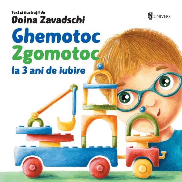 Ghemotoc Zgomotoc e un copil iste&355; &537;i curios Cel mai mult &537;i cel mai mult îi place s&259; se fac&259; ghem în bra&355;e Un ghem mic de mare iubireA&537;a c&259; într-o zi tat&259;l lui l-a strigat GHEMOTOC