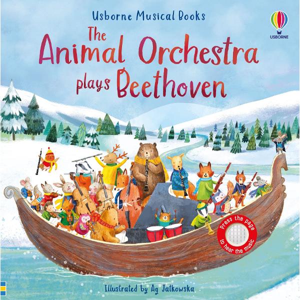 Children can discover the magic of Beethoven by pressing the buttons in this delightfully illustrated novelty book The animal orchestra travel from place to place playing different pieces of Beethovens music and telling us a little bit about the composers extraordinary life This is a perfect introduction to one of the greatest composers of all time