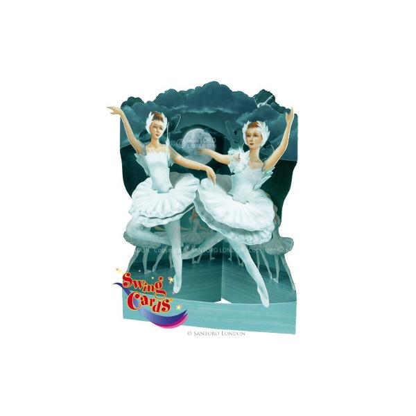 Balerina - Felicitare 3D Swing CardsFelicitarile 3D Swing Cards sunt cele mai detaliate bine concepute si interesante felicitari pe care le veti vedea vreodata O gama de felicitari tip pop-up multi-premiata sunt felicitari 3D interactive vin gata asamblate se deschid pentru a forma intr-un mod incredibil&160;forme&160;3D au&160; spatiu pentru mesajulDimensiunea 15 x 20 cm