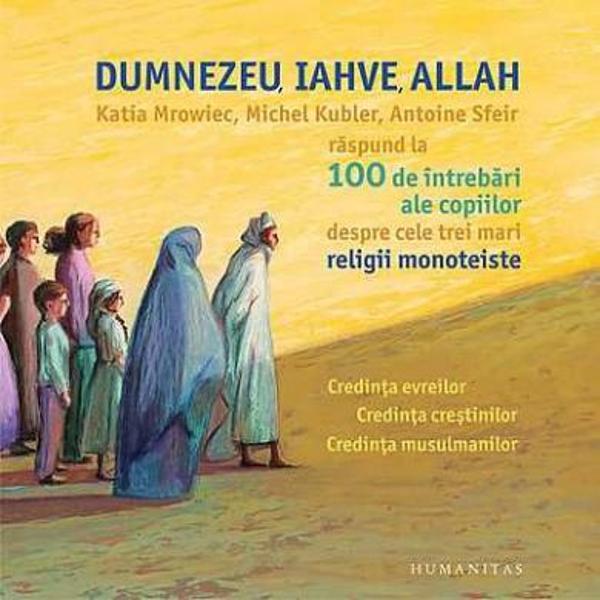 Printre marile religii ale lumii exist&259; trei care predic&259; credin&355;a &238;n&173;tr-un singur Dumnezeu iudaismul cre&351;tinismul &351;i islamul Acestea s-au dezvoltat de-a lungul secolelor precum ramurile maiestuoase ale unuia &351;i aceluia&351;i copac Fiecare dintre ele are propriile reguli propriile gesturi propriile rug&259;ciuni propriile s&259;rb&259;tori adesea destul de greu de &238;n&355;eles &206;n cartea de fa&355;&259; sunt adunate 