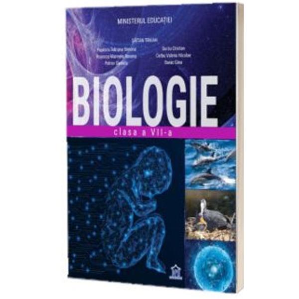 Manualul de Biologie pentru clasa a 7-a elaborat de Didactica Publishing House declarat castigator la licitatia organizata de MEN are un continut stiintific de cea mai inalta calitate Adecvat varstei elevilor de clasa a VII-a manualul acesta este un sprijin real pentru cadrul didactic in predarea la clasa Veti descoperi un format si o grafica ce pune in evidenta atat continutul cat si imaginile utilizate ceea ce permite elevului sa retina cu usurinta elementele esentiale din fiecare 