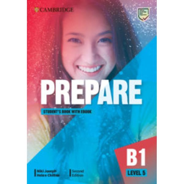 Product descriptionPREPARE 2nd edition Level 5 combines teen-appeal topics with gradual preparation towards the revised 2020 B1 Preliminary for Schools exam Students will enjoy interactive personalised lessons with themes and resources relevant to their interests The new Life Skills approach inspires learners to expand their horizons and knowledge and includes insights from The Cambridge Life Competencies Framework Teachers can relax knowing every unit drives students towards exam 