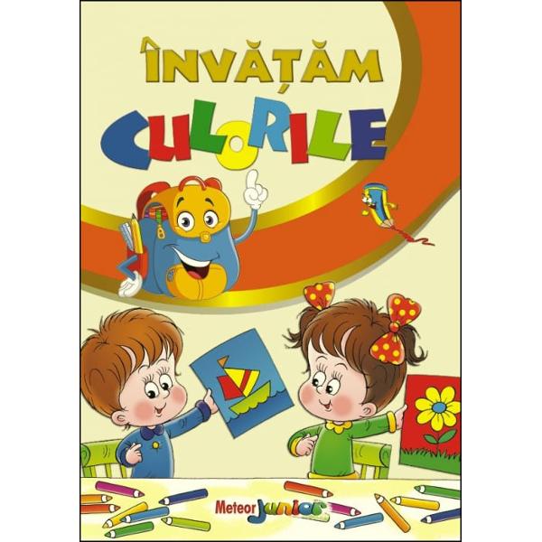 Invatam culorile de Roxana GeantaO carte frumos ilustrata cu ajutorul careia copilul poate invata culorile intr-un mod distractivrecunoscandu-le in desenele cartii side asemenea poate exersa desenand si colorand in spatiile special concepute