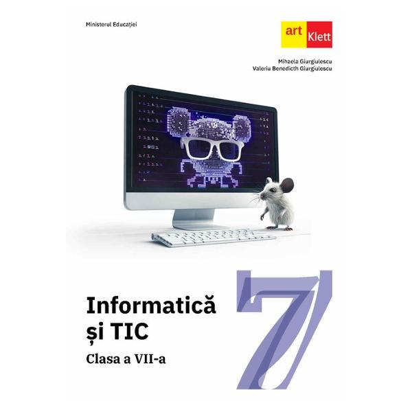 Acest manual &537;colar este realizat în conformitate cu Programa &537;colar&259; aprobat&259; prin Ordinul ministrului educa&539;iei na&539;ionale nr 339328022017 Cartea este structurat&259; în dou&259; p&259;r&539;i prima parte con&539;inând trei unit&259;&539;i legate de utilizarea tehnologiei informa&539;iei &537;i comunica&539;iilor în 