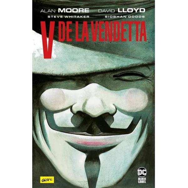 V de la Vendetta e o poveste impresionant&259; despre libertate o carte-cult esen&539;ial&259; nu doar pentru fanii romanelor grafice ci &537;i pentru cititorii pasiona&539;i„V de la Vendetta este un manual de lupt&259; împotriva nedrept&259;&539;ii” - The GuardianV de la Vendetta e o poveste impresionant&259; despre libertate o carte-cult esen&539;ial&259; nu doar pentru fanii romanelor grafice 