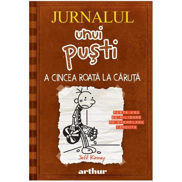 C&259;r&539;ile din seria „Jurnalul unui pu&537;ti s-au vândut în 250 de milioane de exemplare în toat&259; lumea au fost traduse în 65 de limbi &537;i sunt citite în 140 de &539;&259;riDragostea plute&351;te în aer – dar ce înseamn&259; asta pentru Greg HeffleyBalul organizat la &351;coal&259; de Ziua Îndr&259;gosti&355;ilor îi d&259; lui Greg mari b&259;t&259;i de cap Pu&351;tiul 