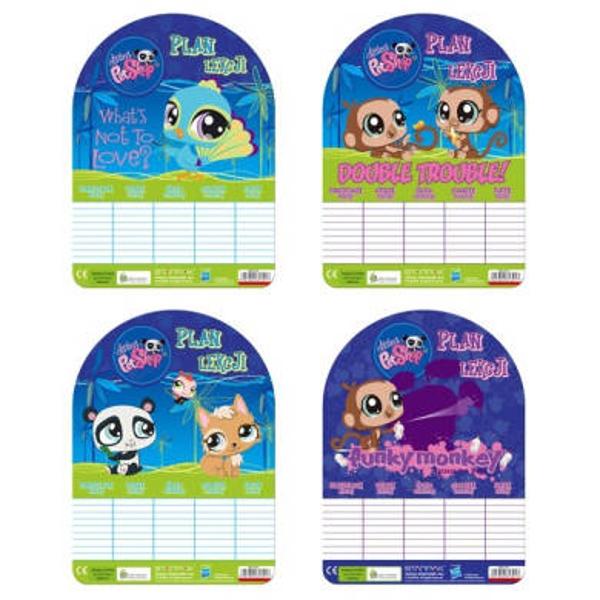 Orar scolar Littlest Pets ShopUn orar Littlest Pets Shop care sa te inveseleasca si care te ajuta sa te organizezi mai bine