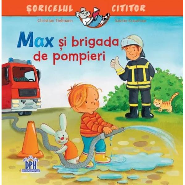 Max &537;i brigada de pompieri este o carte care prezint&259; o poveste captivant&259; pentru copiii mici despre curaj &537;i responsabilitate înv&259;&539;ându-i despre munca pompierilor &537;i despre cum s&259; reac&539;ioneze în situa&539;ii de urgen&539;&259;Max &537;i prietena lui Paula se joac&259; de-a pompierii în gr&259;din&259; Dar dintr-o dat&259; lucrurile devin serioase când o pisic&259; se ca&539;&259;r&259; prea 